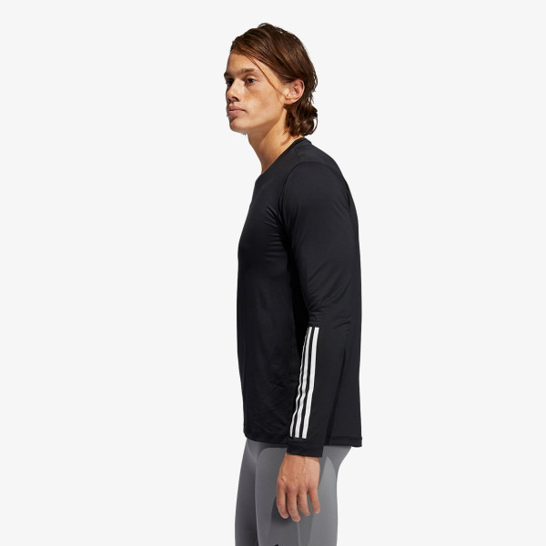 ADIDAS TECHFIT FITTED LONG SLEEVE 3STRIPES 