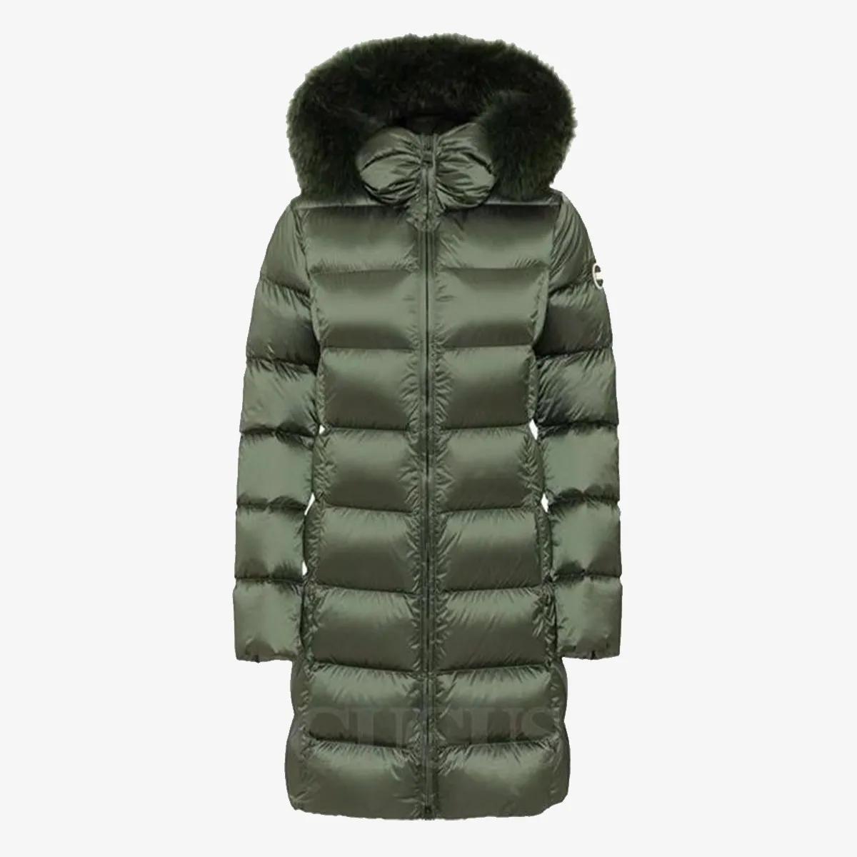 COLMAR Long semi-quilted down jacket 