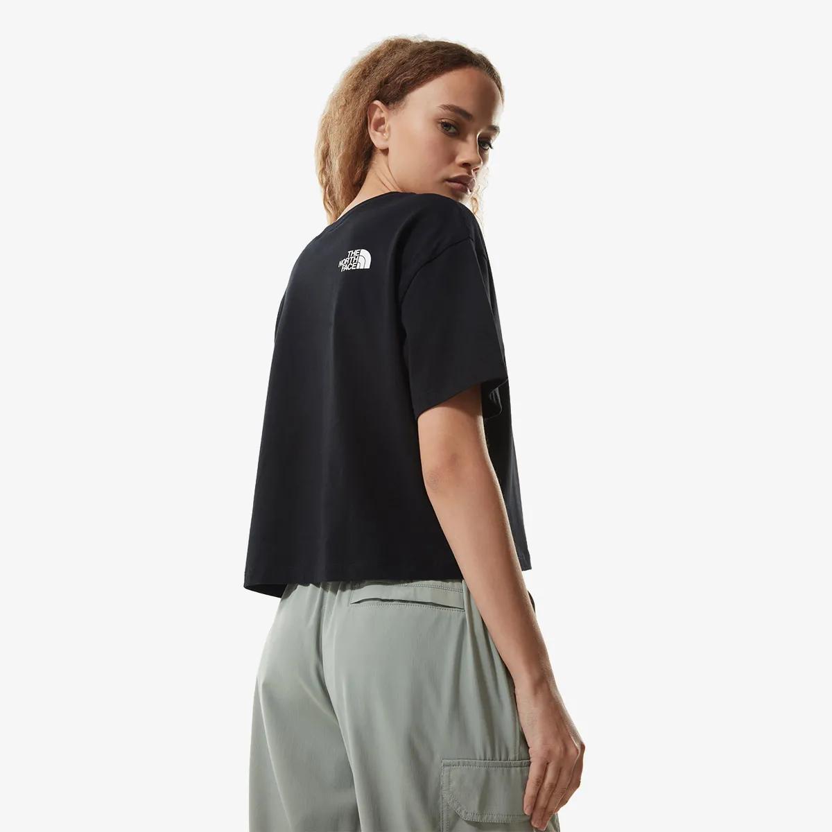 THE NORTH FACE W CROPPED EASY TEE 